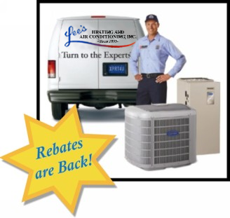 Air Conditioning Rebates & Discounts available in Metro Atlanta including Stockbridge and McDonough.  Ask for details!