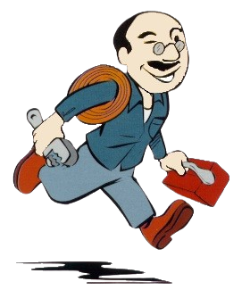 Friendly HVAC technician