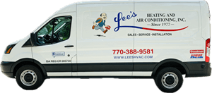 Schedule Your HVAC Service Today! Call Lee's at 770-388-9581.
